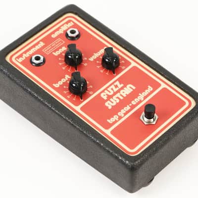 1979 Top Gear Fuzz Sustain - Very Rare Top Gear of England Fuzz Pedal! image 2