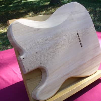 Extraordinary Quarter Sawn American Sycamore T Style Guitar Body for Telecaster® Neck Made in USA image 4