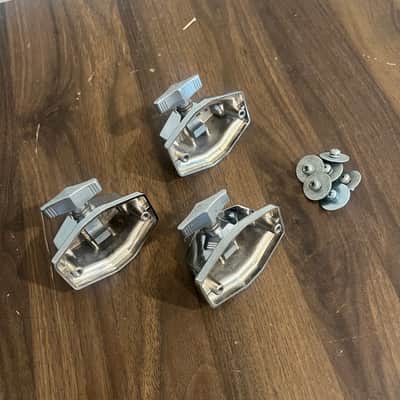 Set of (3) - Vintage Pearl DLX MLX Floor Tom Mounts image 4