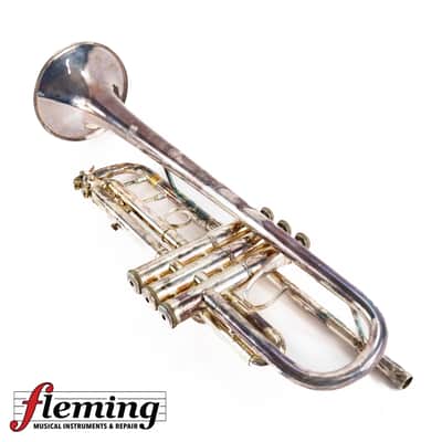 Don Miles Cincinnati Custom Bb Trumpet - Silver Plate / Heavy Tarnish image 10