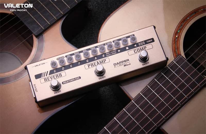 Valeton MES-4 Dapper Acoustic Mini Effect Pedal for Acoustic Player,price include the import duty for US buyer image 1