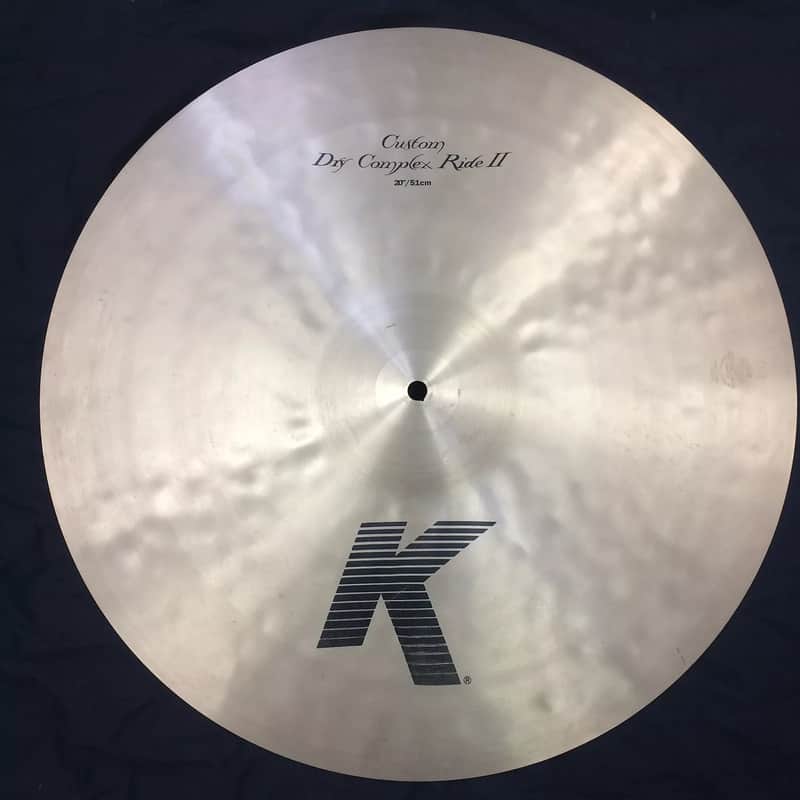 Zildjian 20" K Custom Dry Complex II Ride Cymbal image 1