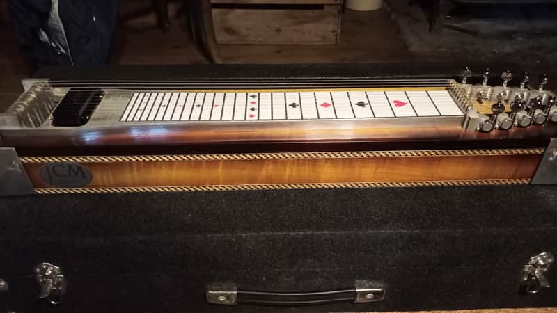 JCM 3 pedal,  4 lever, 10 String 2018 Natural Burst image 1