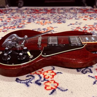 1971 Gibson SG Deluxe USA - Cherry w/ OHSC image 14