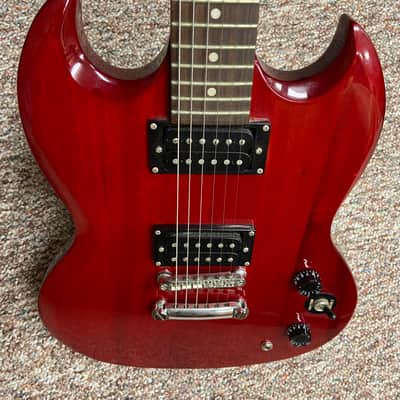 Epiphone SG Transparent Red image 1