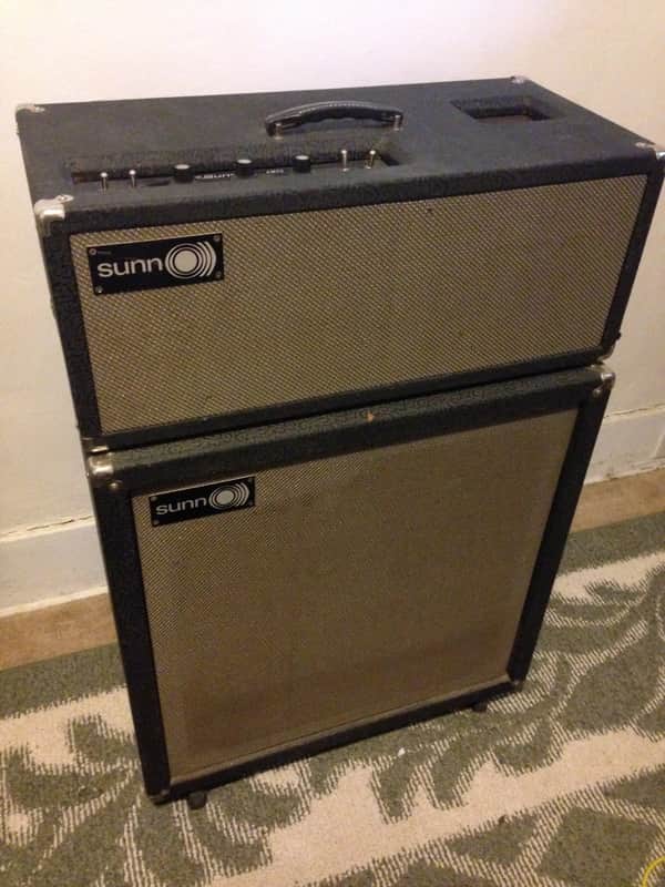 Extremely Rare 1966 SUNN 100s Bass Amp & Cabinet TUBE image 1