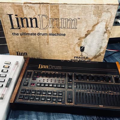 EXCELLENT Linn Electronis LinnDrum (LM-2) - One Owner, Studio-Only, w/ Original Box & Rare Factory Spares (Serial #3728)