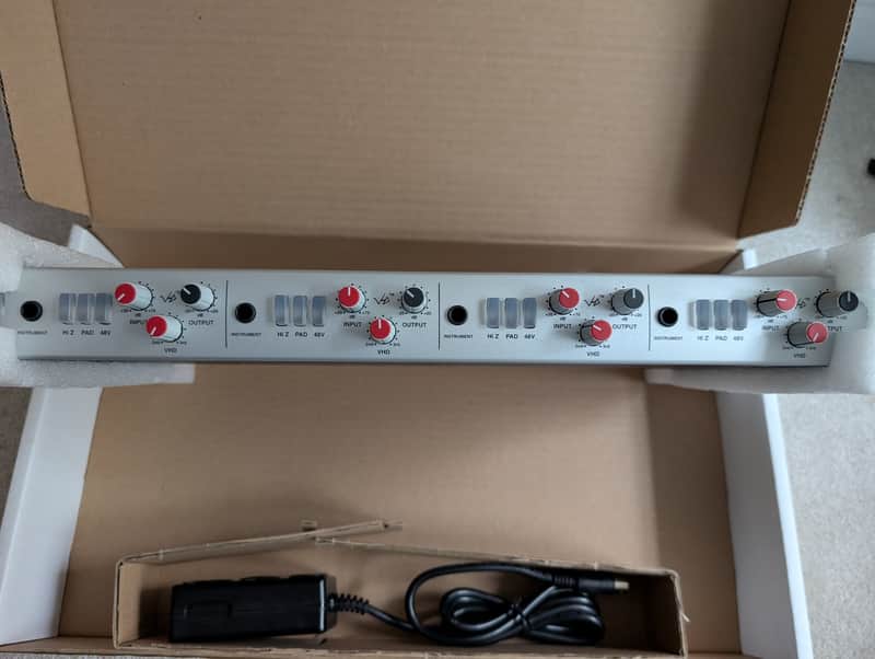 Solid State Logic Alpha VHD Four Channel Mic Pre 2016 - Silver image 1