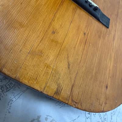 Harwood Parlor Guitar Circa 1895 - 1915 Ser #4512 Solid Brazilian Rosewood Back & Sides Premium Taylor Hard Shell Case image 17