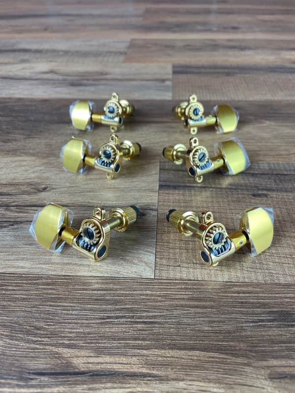 PRS Phase III Worm Collar Locking Tuners - Gold (Set of 6) image 1