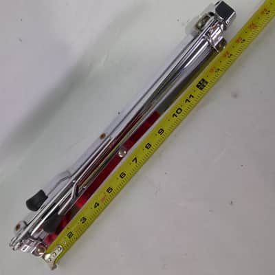 *Ludwig Cymbal Stand Tripod Base Atlas Chrome Vintage 60s USA Single-Braced 5/8" image 4