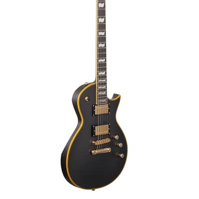 ESP LTD EC1000 Electric Guitar Vintage Black with Seymour Duncans image 5