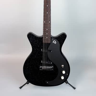 Danelectro '59 Mod New Old Stock Plus Blackout Black Metalflake image 2