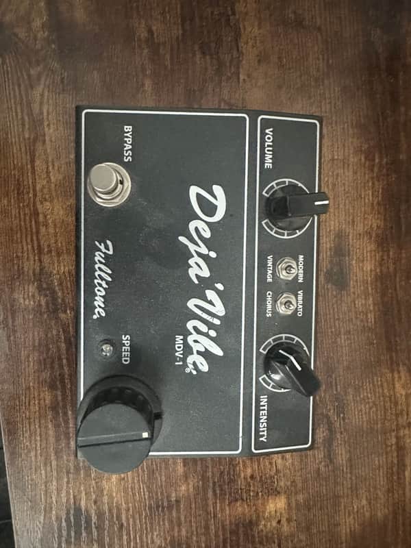 Fulltone Mini Deja Vibe MDV-1 2014 - Black image 1