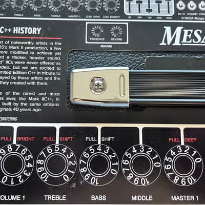 Mesa Boogie C ++ 2025 - Black image 2