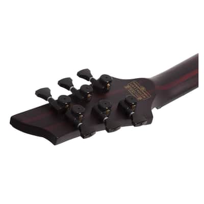 Schecter John Browne Tao-6 6-String Right-Handed Electric Guitar with Swamp Ash Body and Ebony Fretboard (Azure) image 6