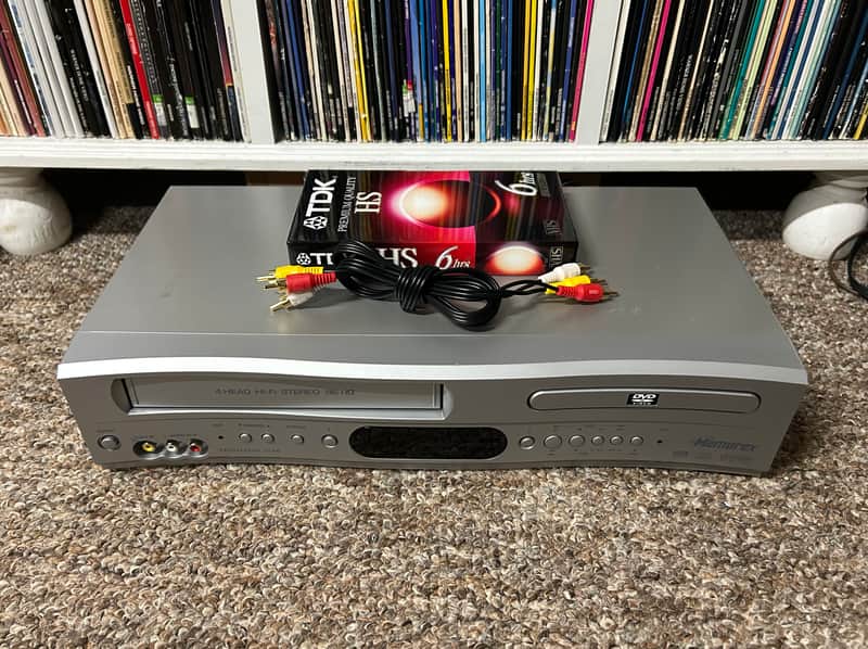 Memorex MVD4541A DVD/VHS Combo Player Recorder No Remote w/ Cables TESTED ✅ image 1