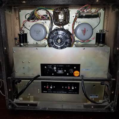 Teac A-4010SL 4-head R2R Auto-Reverse 2-track 1/4" 7" reel to reel recorder tape deck player 1970s - stained wood and stainless steel image 12