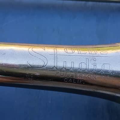 Olds Studio Trombone. Great Player. .500 Straight Notre. image 5
