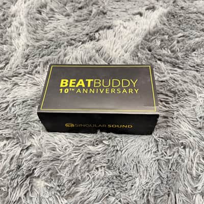 Singular Sound BeatBuddy Machine Pedal 10th Anniversary Edition 2025 - Black image 7