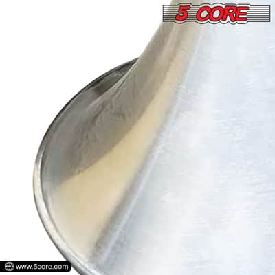 5 Core PA Horn Speaker Indoor Outdoor 22 Inch Long Range Trumpet Horn - Loud Sound Megaphone +Mounting Bracket | Aluminum-Iron Body | Universal Screw-On | Weatherproof-22" Long Throw Aluminum Horn+Metal image 2