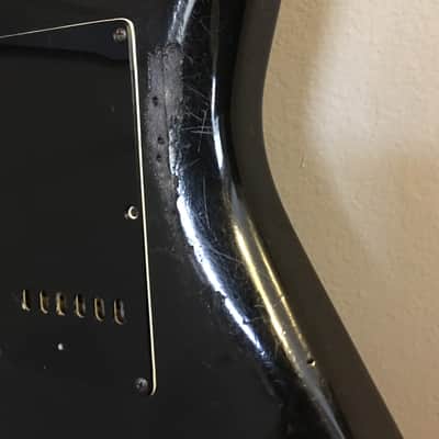 1981 Vintage Kramer Voyager  Single Humbucker Black with Case image 3