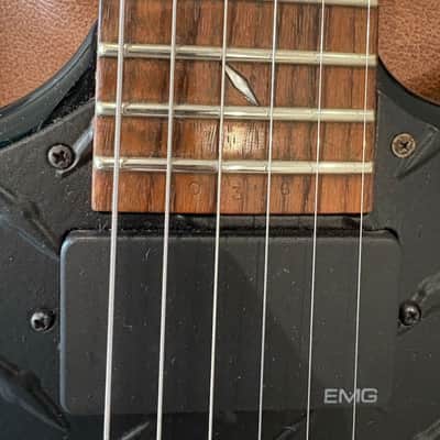 ESP JH-2 James Hetfield Signature 1998 - Black Diamond Plate image 8