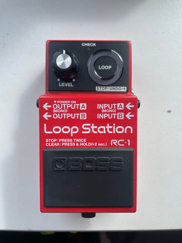 Boss RC-1 Loop Station 2014 - Present - Red image 1