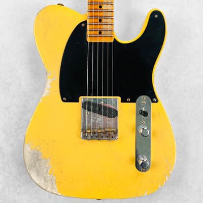 Fender Custom Shop Limited '50s Esquire Heavy Relic Secret Agent 2022 - Aged Nocaster Blonde image 1