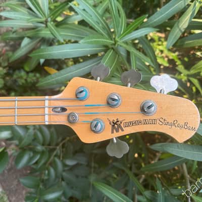 1983 Music Man Stingray Bass - Sunburst- Pre Ernie Ball Fender Era - OHSC image 2
