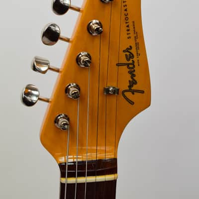 2023 Fender American Vintage II 1961 Stratocaster Electric Guitar, Rosewood Fingerboard, Olympic White w/ Case image 9