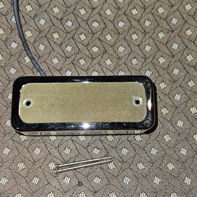 McNelly Pickups Soap Bar V2 Stagger Swagger Pickup, Nickel/Gold Foil, Neck image 1