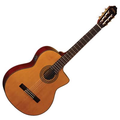 Washburn C64SCE Solid Spruce Top Mahogany Neck 6-String Classical Acoustic-Electric Guitar image 1