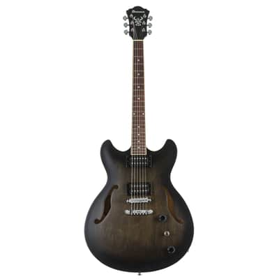 Ibanez Artcore AS53-TKF Transparent Black Flat - Semi Acoustic Guitar image 3