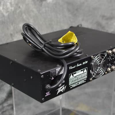 Peavey Classic Series 50/50 Guitar Rackmount Stereo TUBE Power Amp 90s w FAST Same Day Shipping image 5