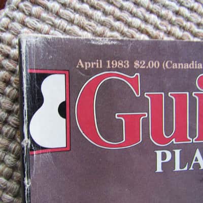 Guitar Player Magazine April 1983 Issue Keith Richards Issue Guitar Player Magazine Vintage Keef!!! image 2