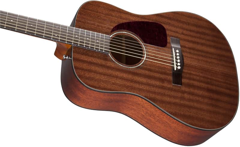 Fender CD-140S All-Mahogany Dreadnought Natural image 4