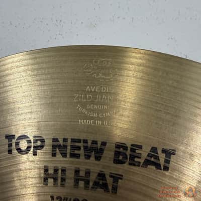 Zildjian Avedis 13” New Beat Hihat Cymbals - Vintage imagen 4