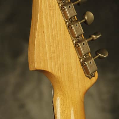 all original 1965 Fender Jazzmaster Sunburst clay dots, January of '65 image 14