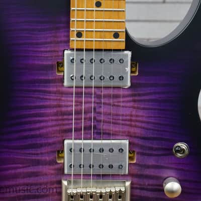 Schecter C-1 Standard Plus - Transparent Purple Burst image 5