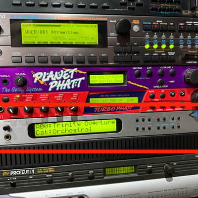 Korg Trinity TR Rackmount 32-Voice Polyphonic Workstation 1998 - Silver