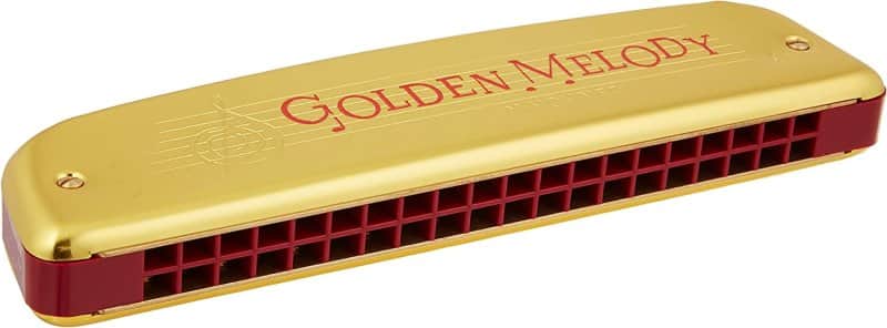 Hohner 2416-C Golden Melody Harmonica key of C image 1