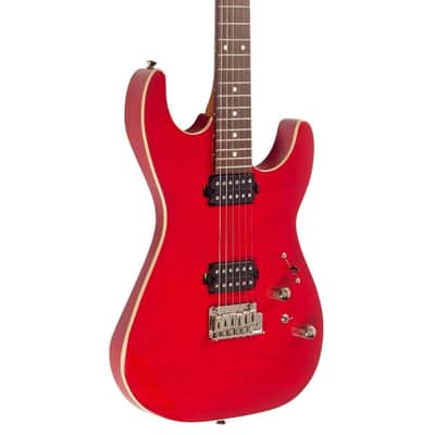 Michael Kelly MK62FTRMCR 1962 Flame Basswood Body Roasted Flame Maple Neck 6-String Electric Guitar image 7