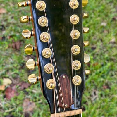 1996 Taylor 655, Blonde Jumbo 12 String, OHSC image 12