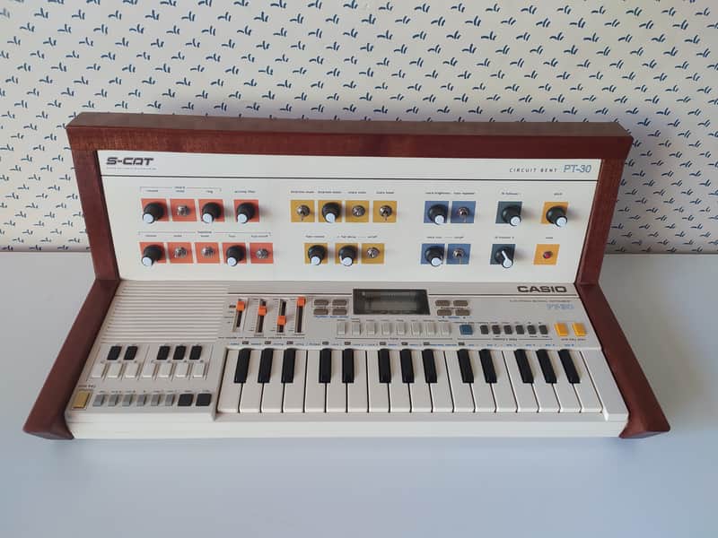 CASIO PT-30 by S-CAT (circuit bend)...RARE ! image 1