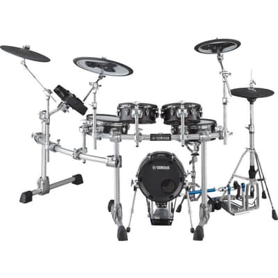 Yamaha Electronic Drum Kit DTX10 TCS Pad - Black Forest image 8
