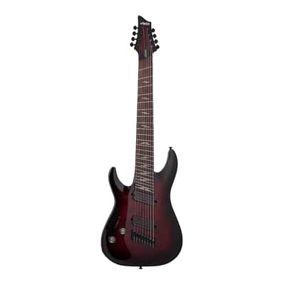 Schecter Omen Elite-8 Multiscale Left-Handed