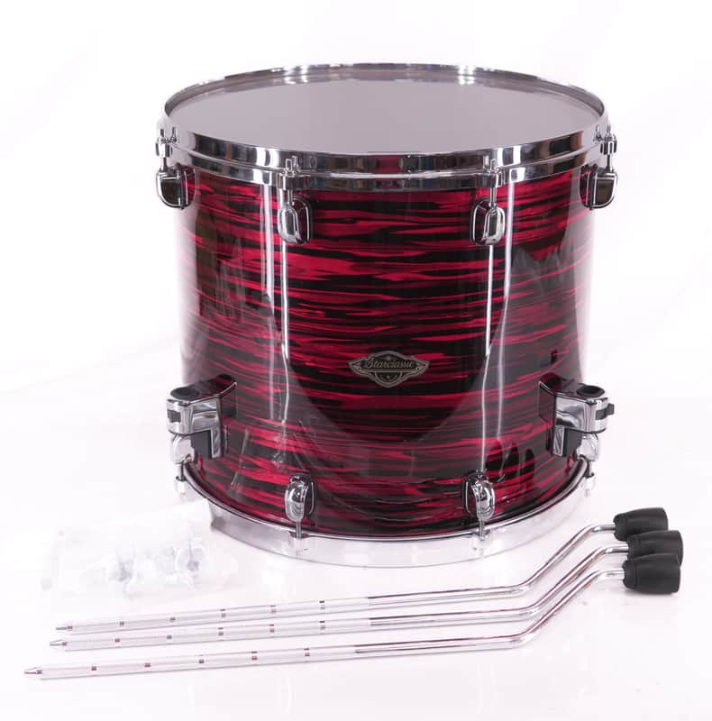 TAMA Starclassic Maple 16 x 14 Floor Tom – Red Oyster – Excellent image 1