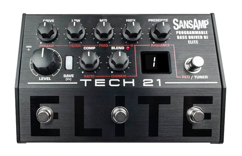 Tech 21 Elite Programable Bass Driver DI *ON ORDER ETA AUGUST 2026* image 1