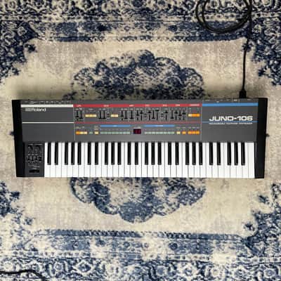 Roland Juno-106 61-Key Programmable Polyphonic Synthesizer - New Voice Chips!